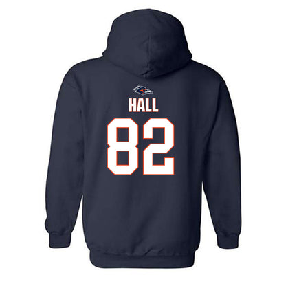UTSA - NCAA Football : Prince Hall - Classic Shersey Hooded Sweatshirt-1