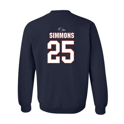 UTSA - NCAA Baseball : Sam Simmons - Classic Shersey Crewneck Sweatshirt-1
