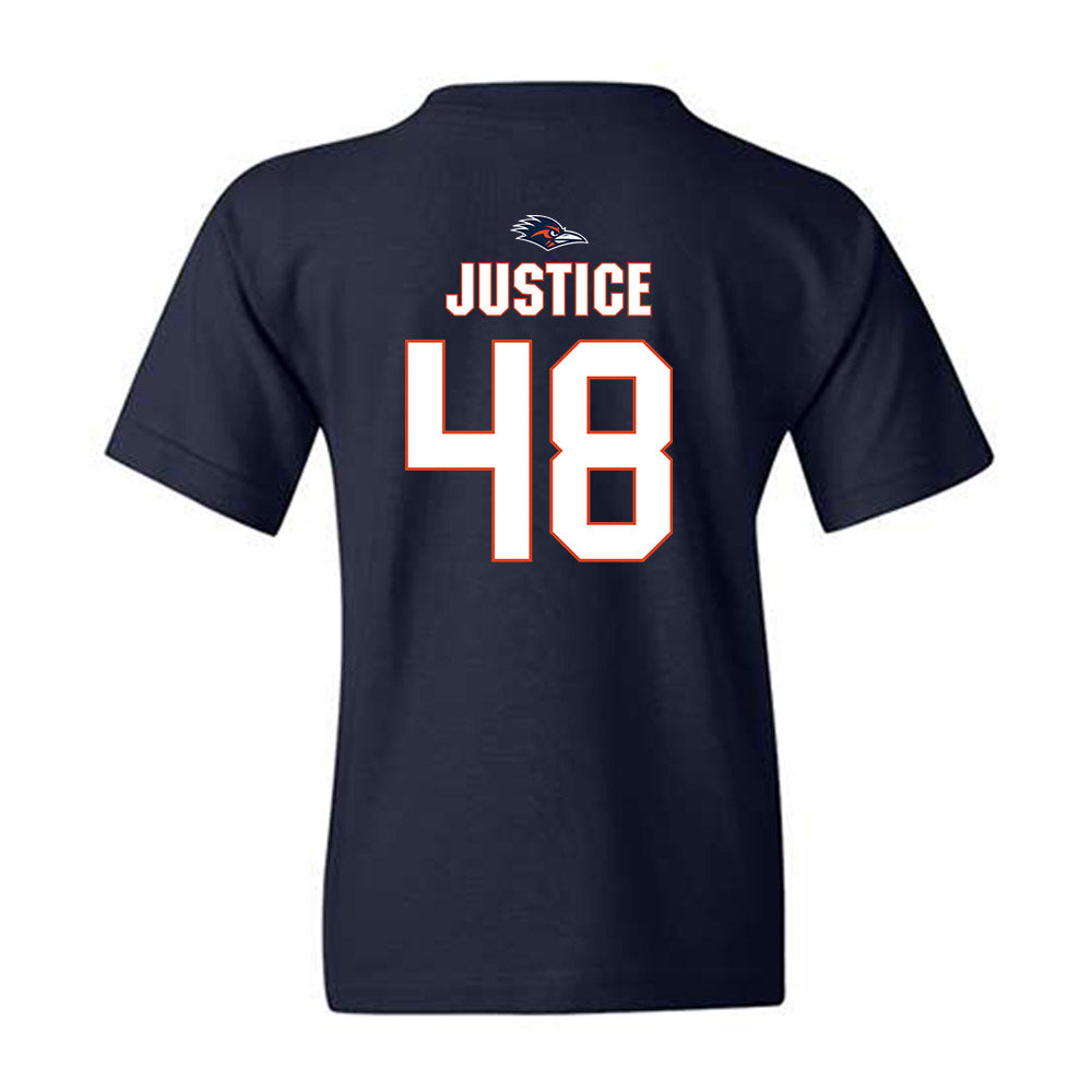 UTSA - NCAA Football : King Justice - Classic Shersey Youth T-Shirt-1