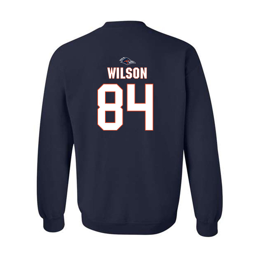 UTSA - NCAA Football : Aj Wilson - Classic Shersey Crewneck Sweatshirt-1