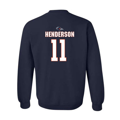 UTSA - NCAA Football : Will Henderson - Classic Shersey Crewneck Sweatshirt-1