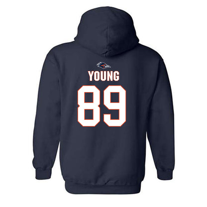 UTSA - NCAA Football : Brandon Young - Classic Shersey Hooded Sweatshirt-1