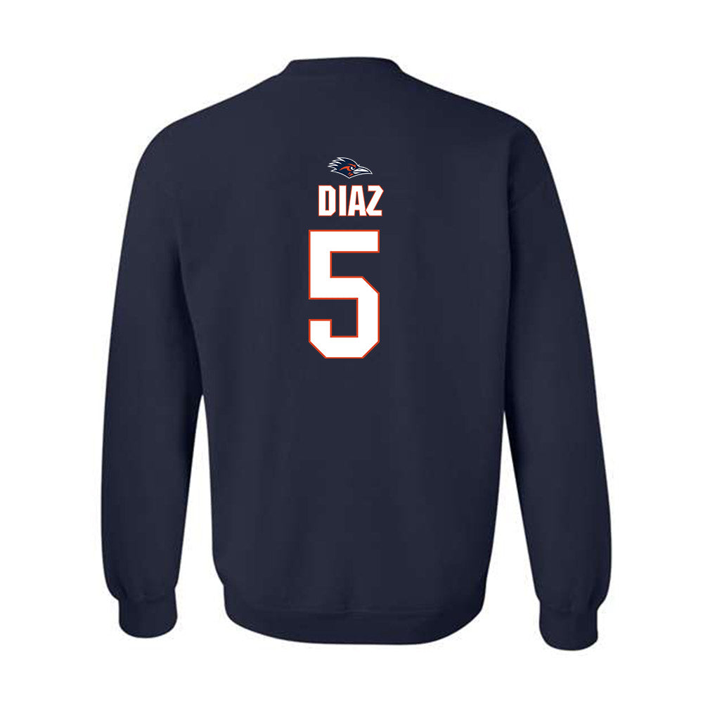 UTSA - NCAA Baseball : Diego Diaz - Classic Shersey Crewneck Sweatshirt-1