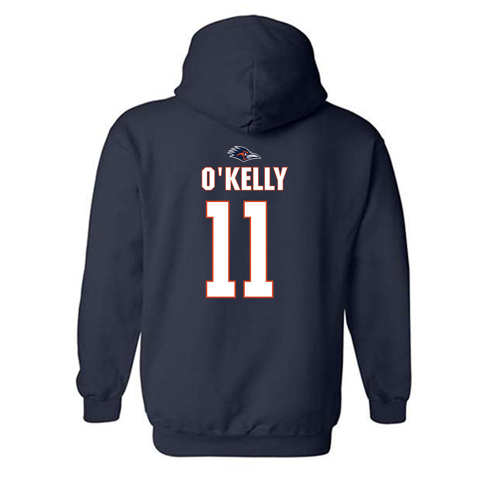UTSA - NCAA Women's Soccer : Addi O'Kelly - Classic Shersey Hooded Sweatshirt-1