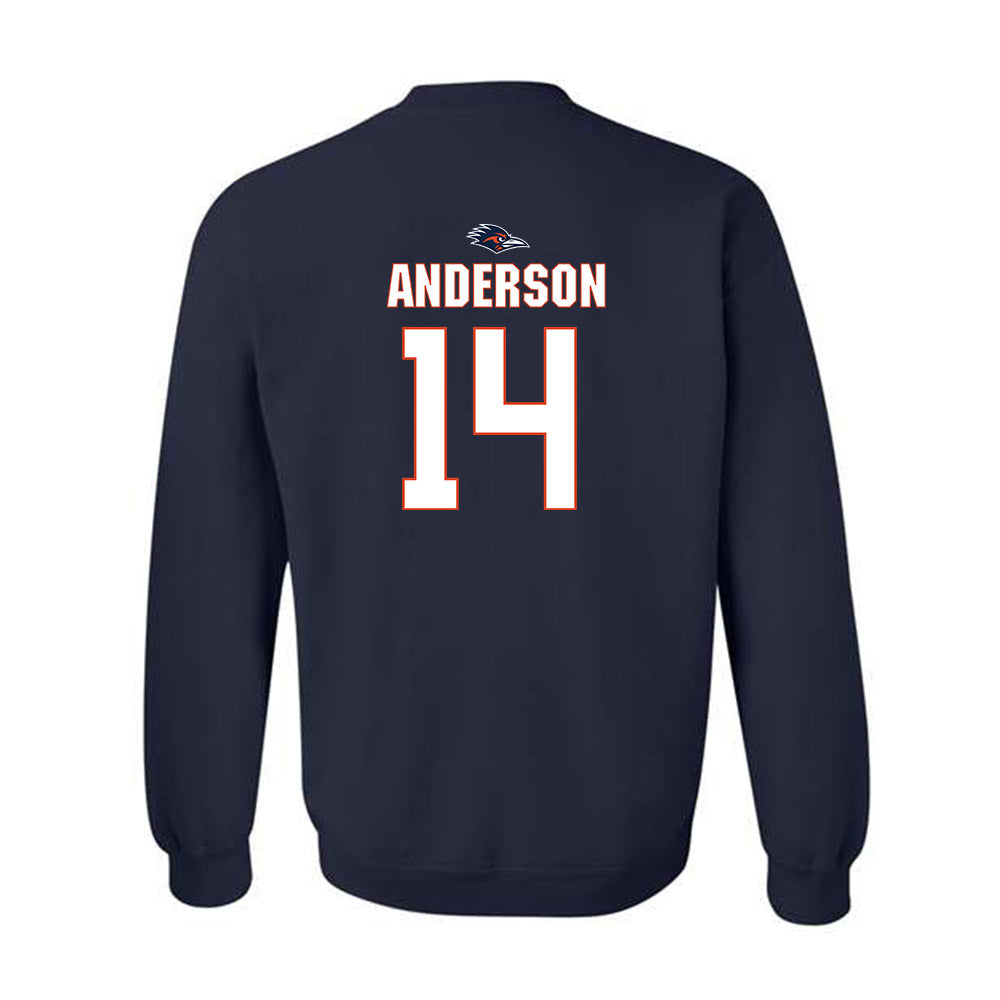 UTSA - NCAA Football : Mekhi Anderson - Classic Shersey Crewneck Sweatshirt-1