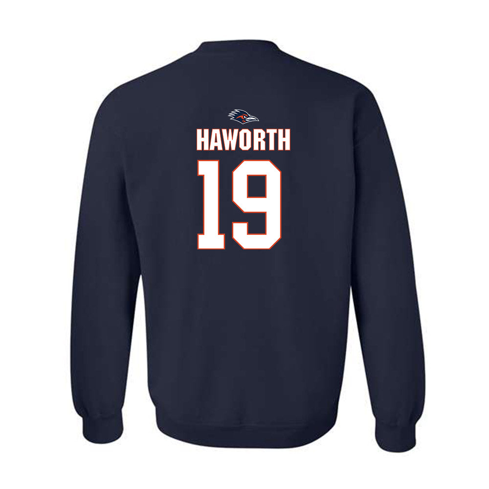 UTSA - NCAA Baseball : Lane Haworth - Classic Shersey Crewneck Sweatshirt-1