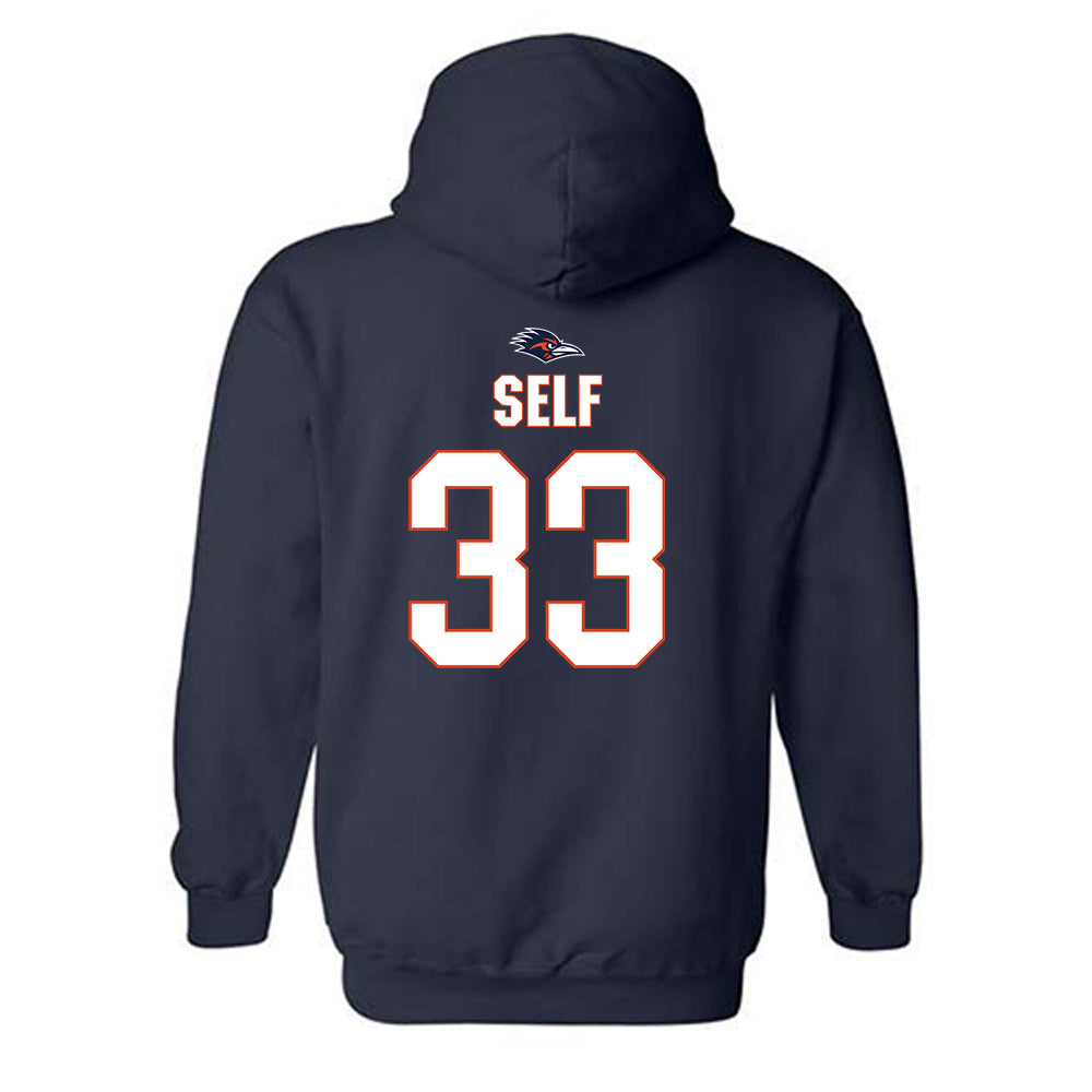 UTSA - NCAA Baseball : Ryan Self - Classic Shersey Hooded Sweatshirt-1