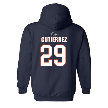 UTSA - NCAA Baseball : Christopher Gutierrez - Classic Shersey Hooded Sweatshirt-1