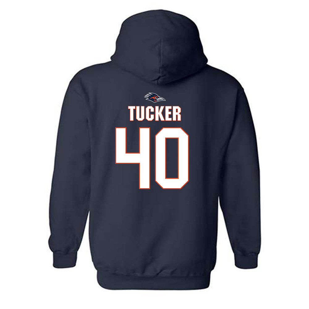 UTSA - NCAA Football : Brandon Tucker - Classic Shersey Hooded Sweatshirt-1