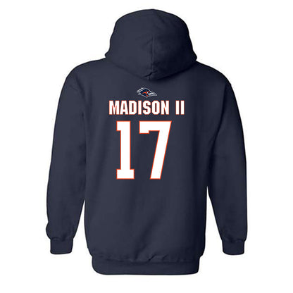 UTSA - NCAA Football : James Madison II - Classic Shersey Hooded Sweatshirt-1
