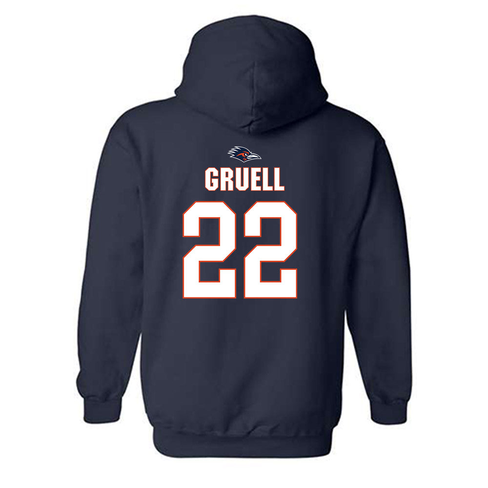 UTSA - NCAA Baseball : Garrett Gruell - Classic Shersey Hooded Sweatshirt-1