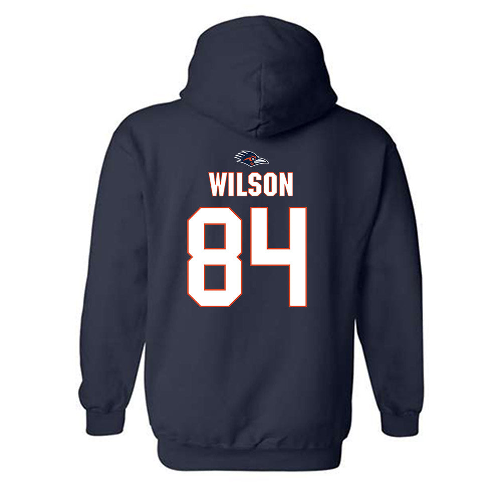 UTSA - NCAA Football : Aj Wilson - Classic Shersey Hooded Sweatshirt-1