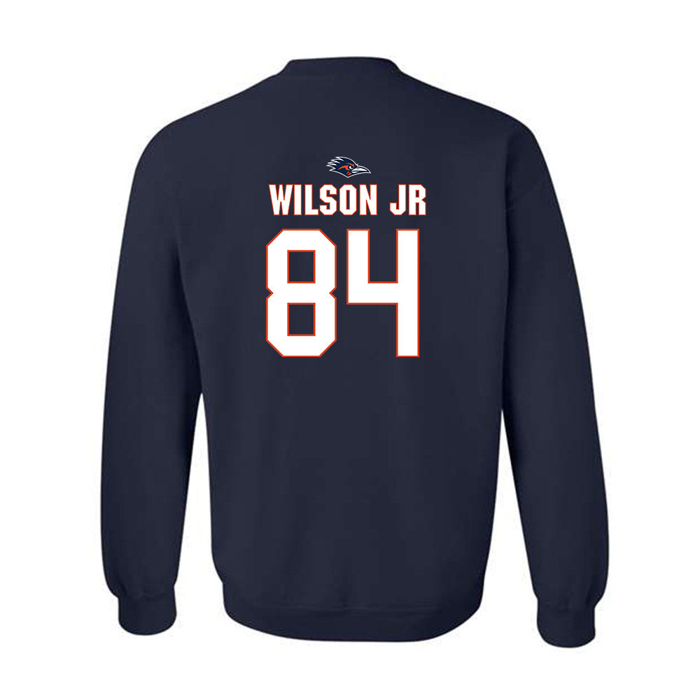 UTSA - NCAA Football : AJ Wilson Jr - Classic Shersey Crewneck Sweatshirt-1