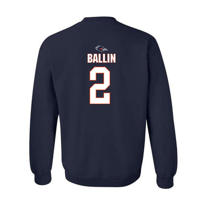 UTSA - NCAA Baseball : Jordan Ballin - Classic Shersey Crewneck Sweatshirt-1
