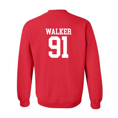Houston - NCAA Football : Kaleb Walker - Classic Shersey Crewneck Sweatshirt-1