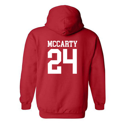 Houston - NCAA Men's Basketball : Chase McCarty - Classic Shersey Hooded Sweatshirt-1