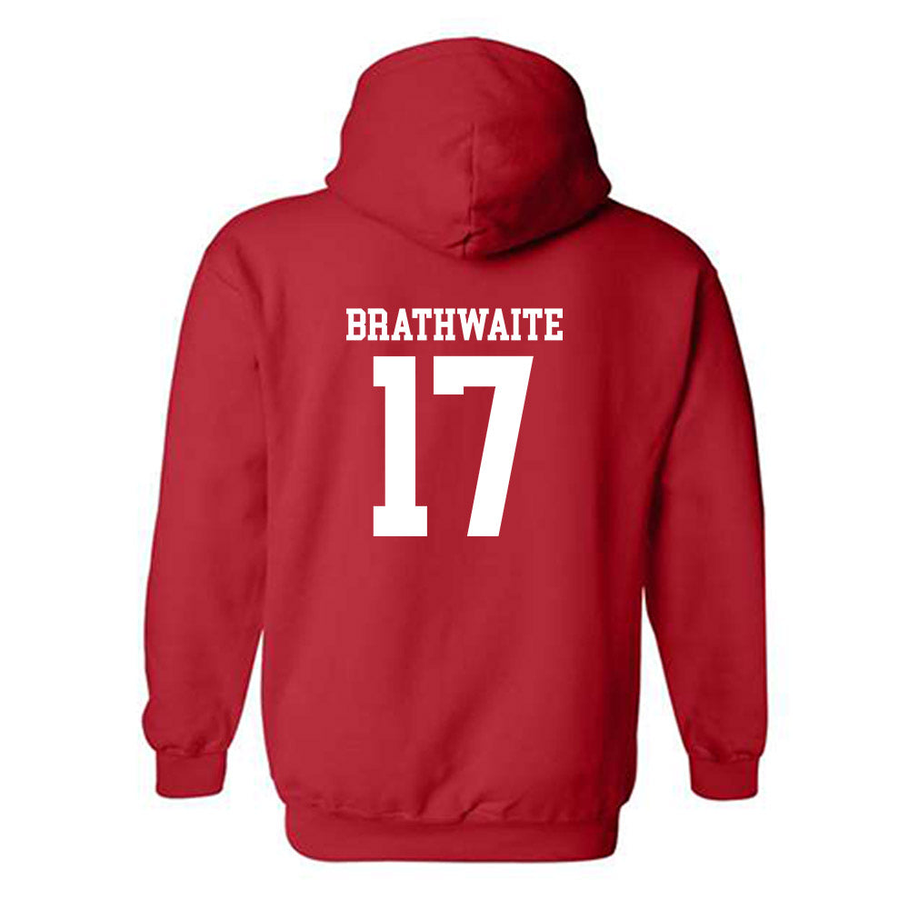 Houston - NCAA Football : Christian Brathwaite - Classic Shersey Hooded Sweatshirt-1
