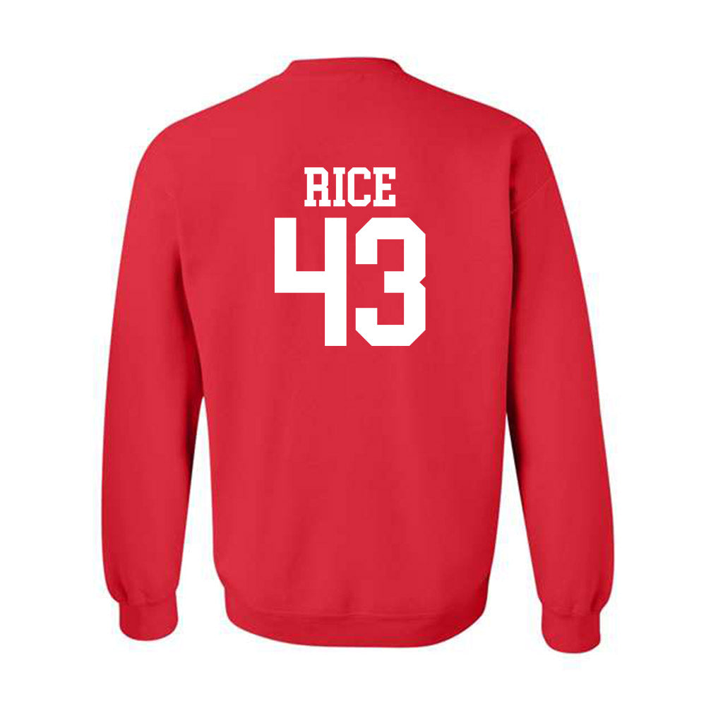 Houston - NCAA Football : Sheldon Rice - Classic Shersey Crewneck Sweatshirt-1