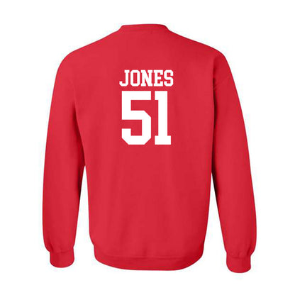 Houston - NCAA Football : Hunter Jones - Classic Shersey Crewneck Sweatshirt-1