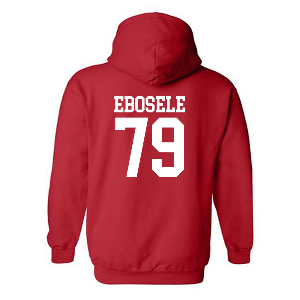 Houston - NCAA Football : Alvin Ebosele - Classic Shersey Hooded Sweatshirt-1