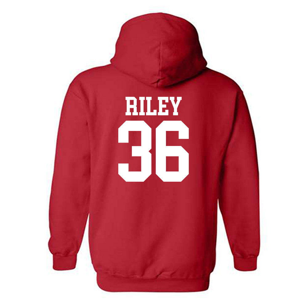 Houston - NCAA Football : Liam Riley - Classic Shersey Hooded Sweatshirt-1