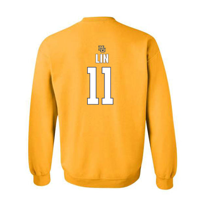 Marquette - NCAA Women's Basketball : Yuhan Lin - Generic Shersey Crewneck Sweatshirt-1