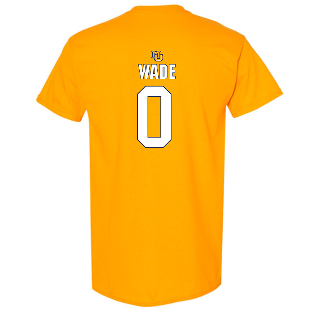 Marquette - NCAA Women's Soccer : Hailey Wade - Generic Shersey T-Shirt-1