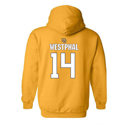 Marquette - NCAA Men's Lacrosse : Beau Westphal - Generic Shersey Hooded Sweatshirt-1