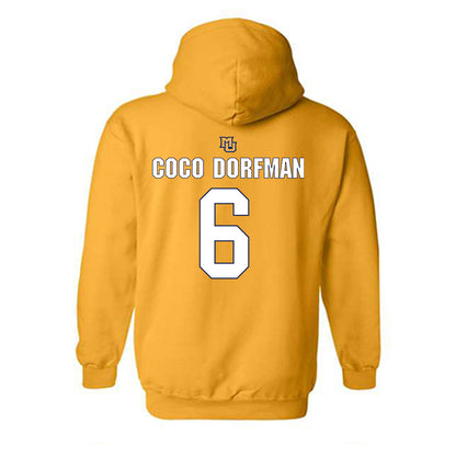 Marquette - NCAA Women's Soccer : Coco dorfman Coco dorfman - Generic Shersey Hooded Sweatshirt-1