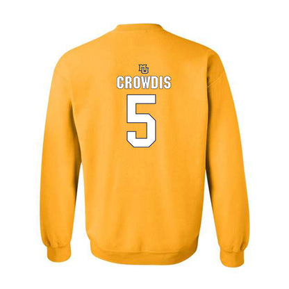 Marquette - NCAA Men's Basketball : Colton Crowdis - Generic Shersey Crewneck Sweatshirt-1