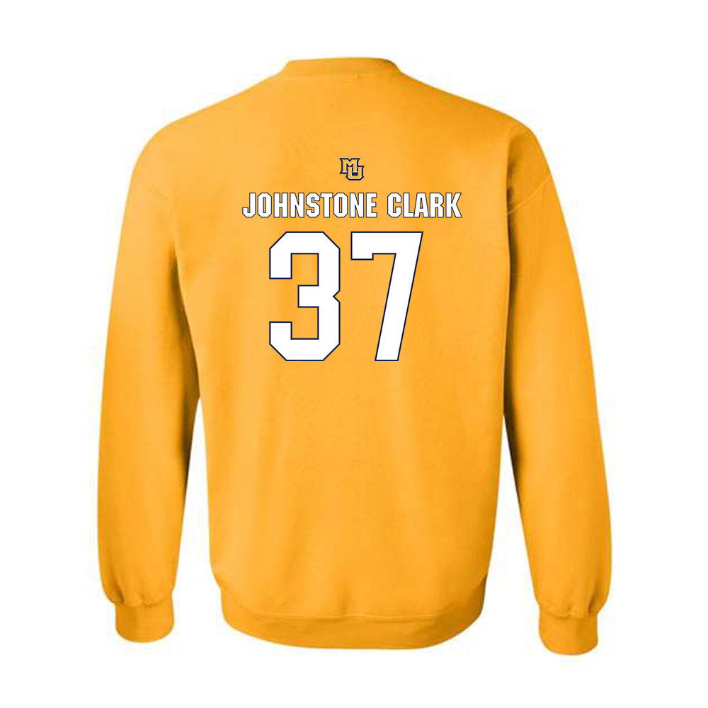Marquette - NCAA Men's Lacrosse : Pierce Johnstone Clark - Generic Shersey Crewneck Sweatshirt-1