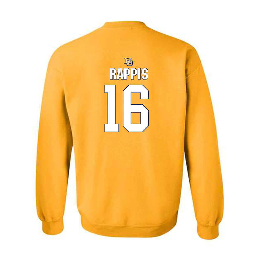 Marquette - NCAA Men's Lacrosse : Nolan Rappis - Generic Shersey Crewneck Sweatshirt-1