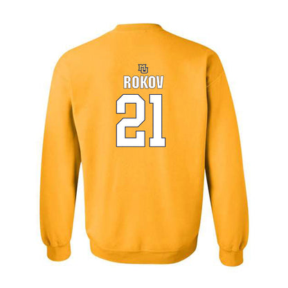Marquette - NCAA Men's Soccer : Gabriel Rokov - Generic Shersey Crewneck Sweatshirt-1