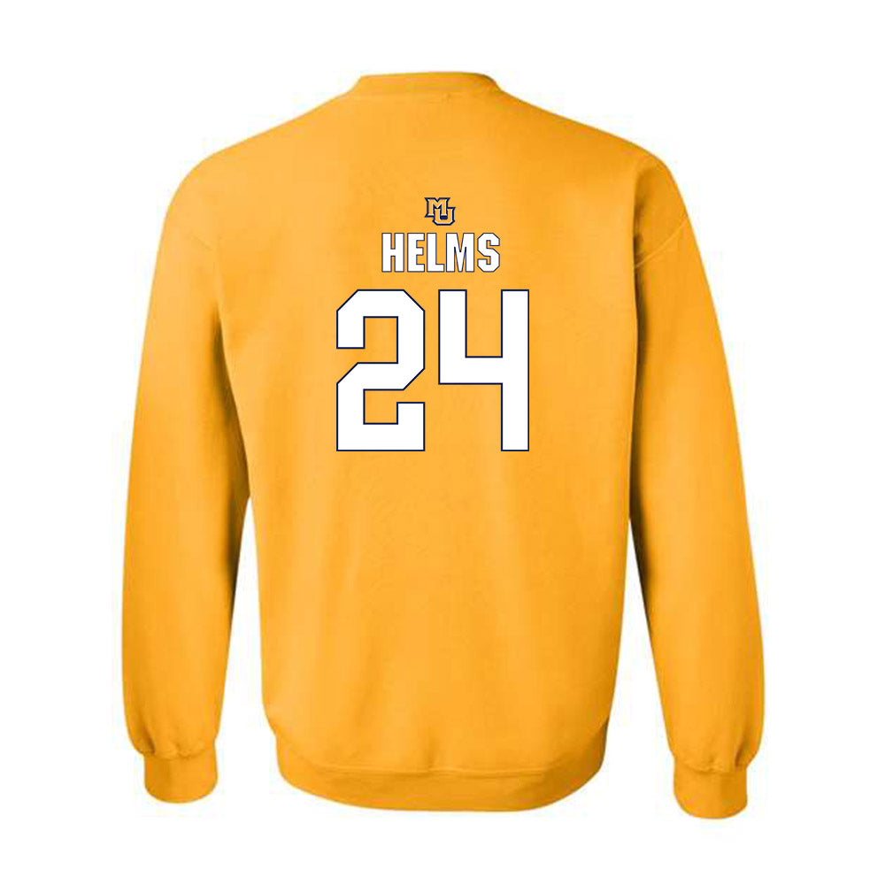 Marquette - NCAA Women's Volleyball : Avery Helms - Generic Shersey Crewneck Sweatshirt-1