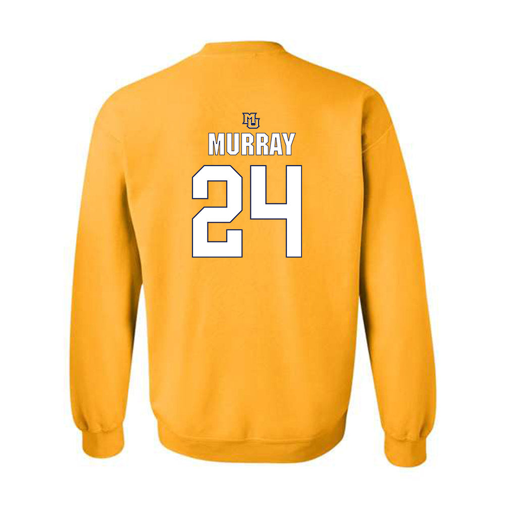 Marquette - NCAA Women's Soccer : Megan Murray - Generic Shersey Crewneck Sweatshirt-1