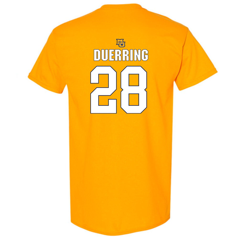 Marquette - NCAA Men's Lacrosse : Brock Duerring - Generic Shersey T-Shirt-1
