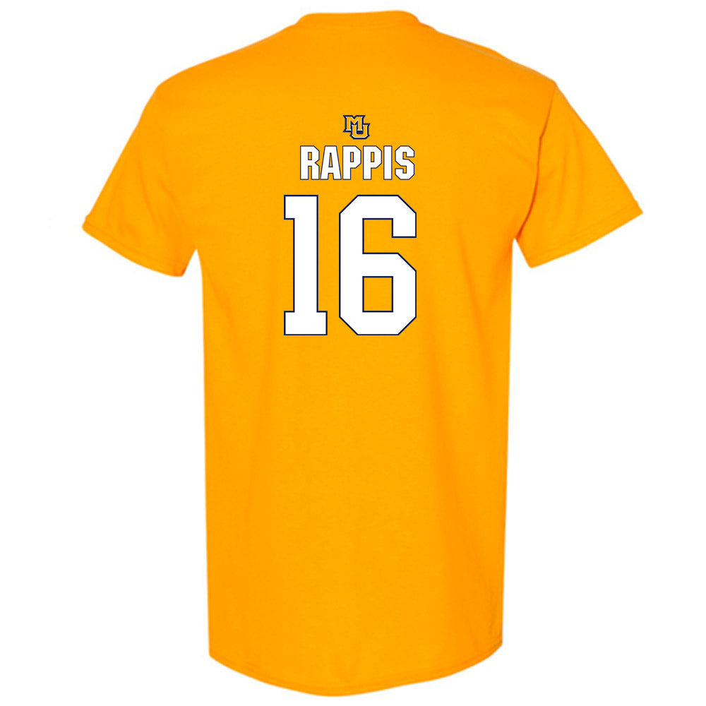 Marquette - NCAA Men's Lacrosse : Nolan Rappis - Generic Shersey T-Shirt-1