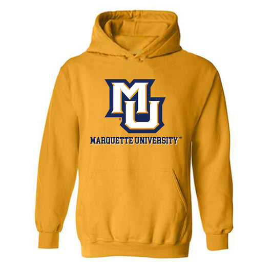 Marquette - NCAA Women's Swimming & Diving : Finley Warren - Generic Shersey Hooded Sweatshirt-0