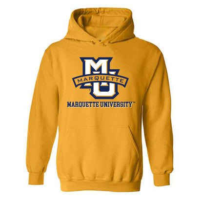 Marquette - NCAA Men's Lacrosse : Beau Westphal - Generic Shersey Hooded Sweatshirt-0