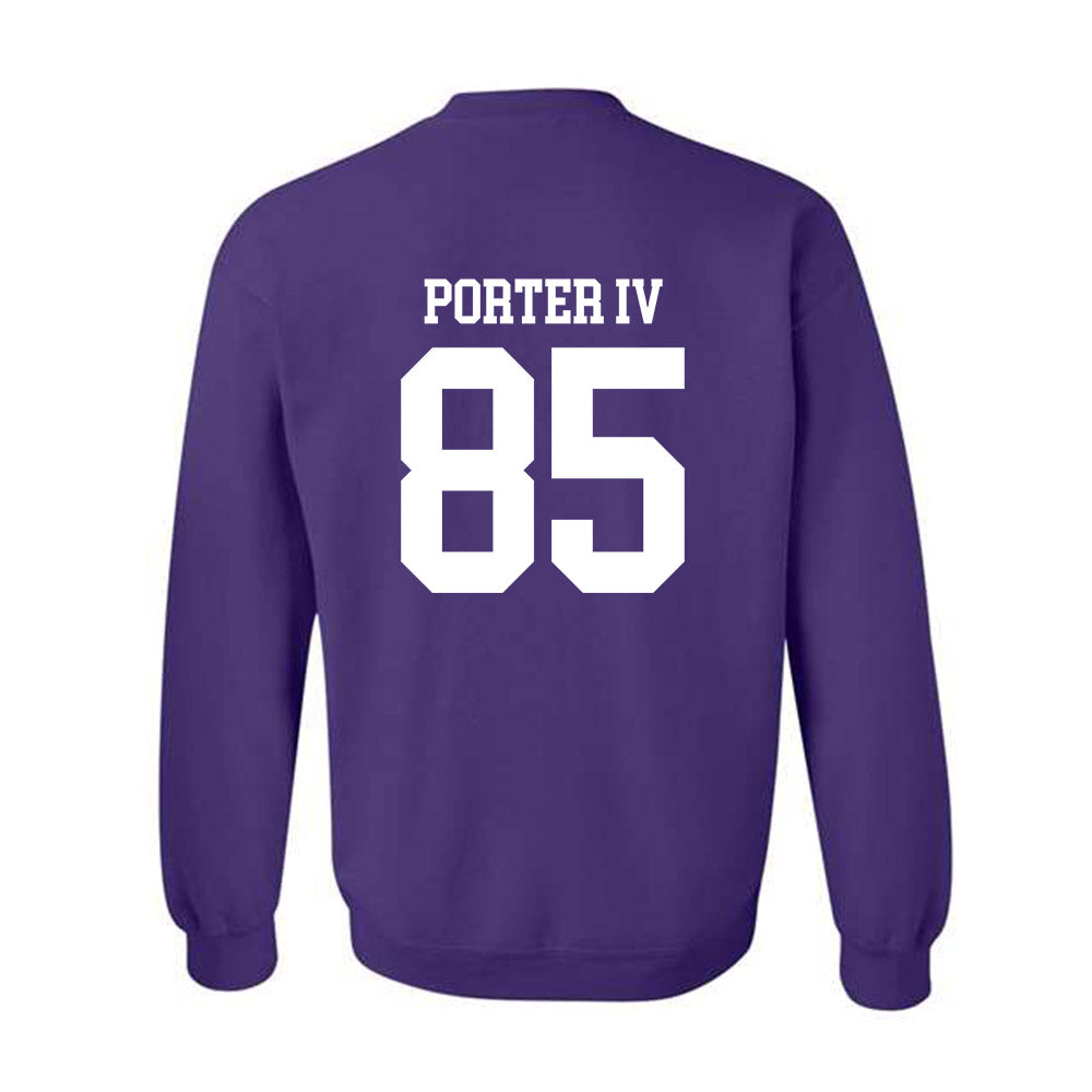 Kansas State - NCAA Football : Larry Porter IV - Classic Shersey Crewneck Sweatshirt-1