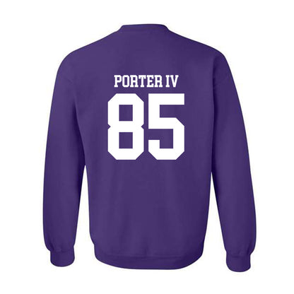 Kansas State - NCAA Football : Larry Porter IV - Classic Shersey Crewneck Sweatshirt-1