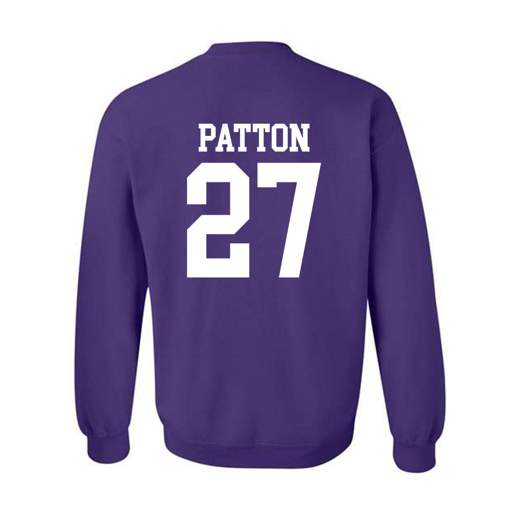 Kansas State - NCAA Football : Cub Patton - Classic Shersey Crewneck Sweatshirt-1