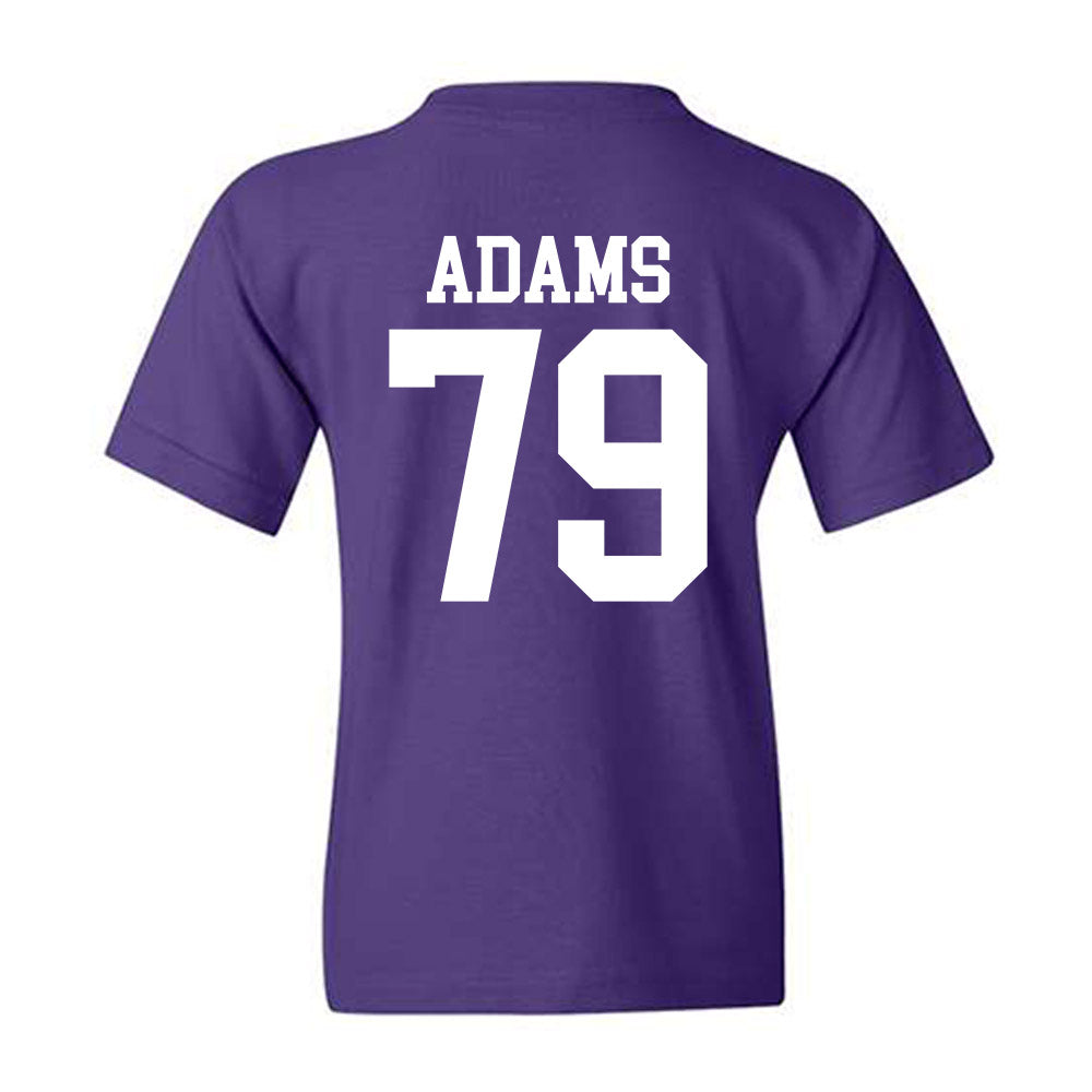 Kansas State - NCAA Football : Charlie Adams - Classic Shersey Youth T-Shirt-1