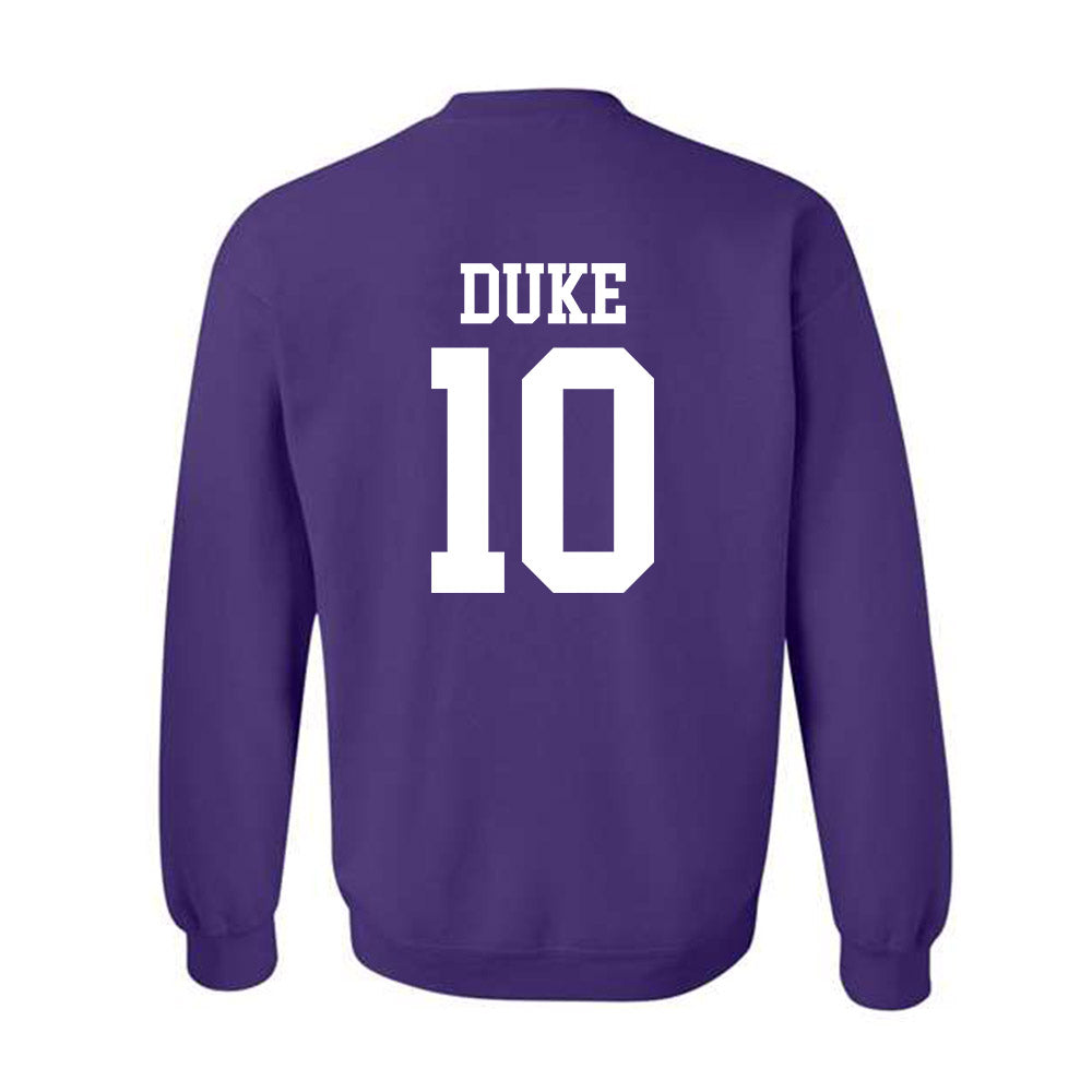 Kansas State - NCAA Baseball : Tanner Duke - Classic Shersey Crewneck Sweatshirt-1