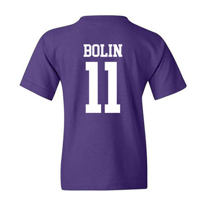 Kansas State - NCAA Baseball : Robby Bolin - Classic Shersey Youth T-Shirt-1