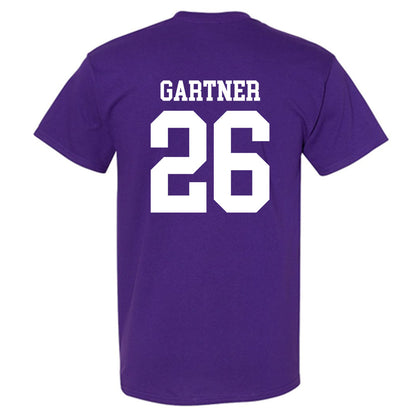Kansas State - NCAA Baseball : Noah Gartner - Classic Shersey T-Shirt-1