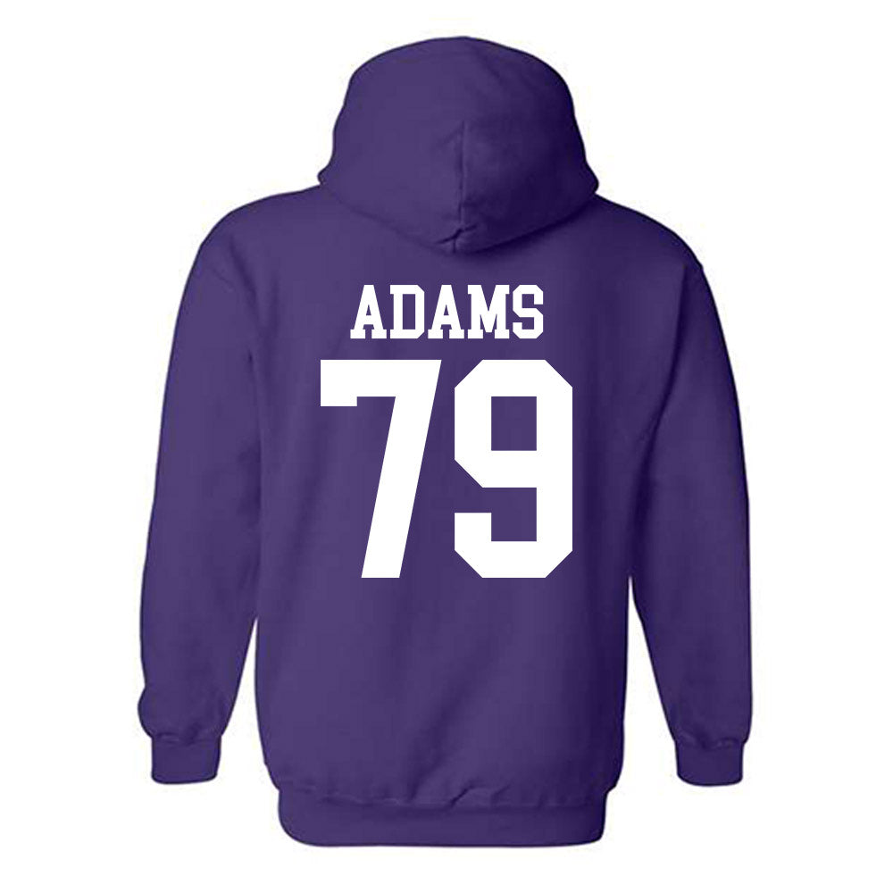 Kansas State - NCAA Football : Charlie Adams - Classic Shersey Hooded Sweatshirt-1