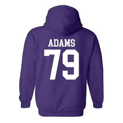 Kansas State - NCAA Football : Charlie Adams - Classic Shersey Hooded Sweatshirt-1