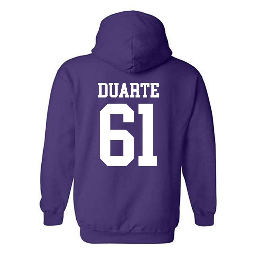 Kansas State - NCAA Football : Chase Duarte - Classic Shersey Hooded Sweatshirt-1