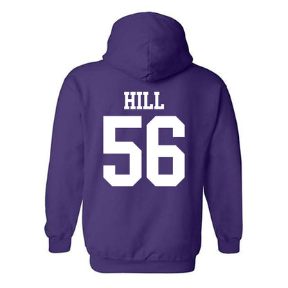 Kansas State - NCAA Football : Elijah Hill - Classic Shersey Hooded Sweatshirt-1
